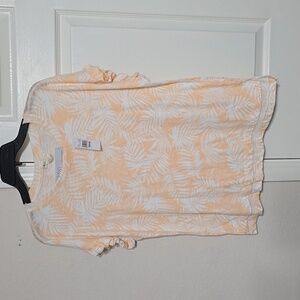 NWT I AM womens short sleeve shirt size M